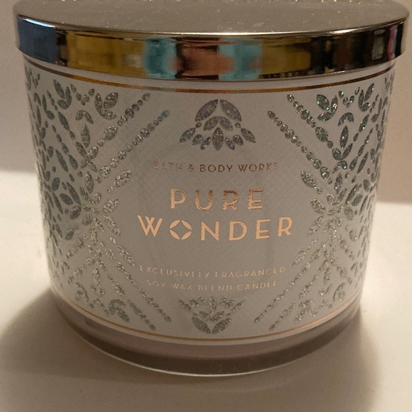 Bath & Body Works Other - Bath & Body Works Pure Wonder Candle